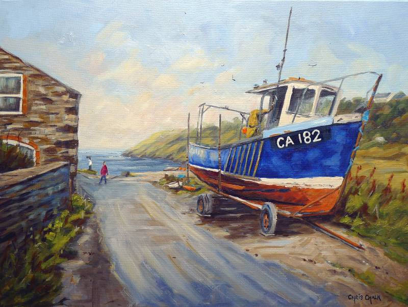 Abercastle Painting of Pembrokeshire
