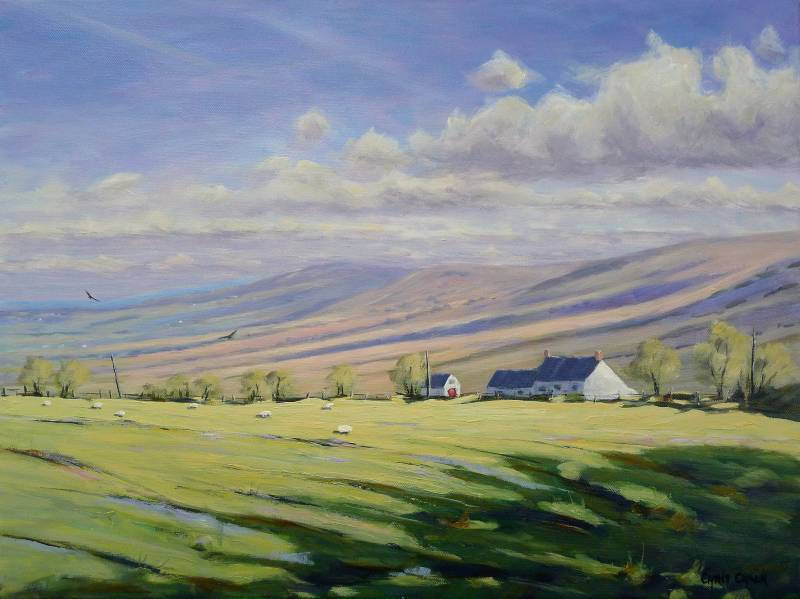 Preseli Mountain Farm Welsh art print